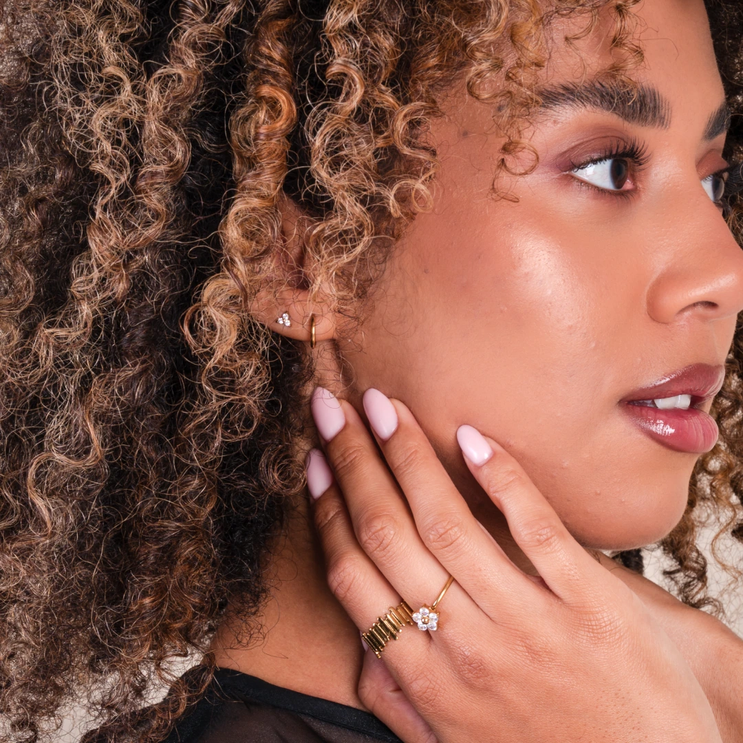 Adjustable Textured Ring