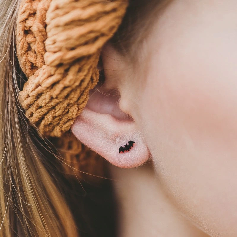 Bat Hypoallergenic Earrings