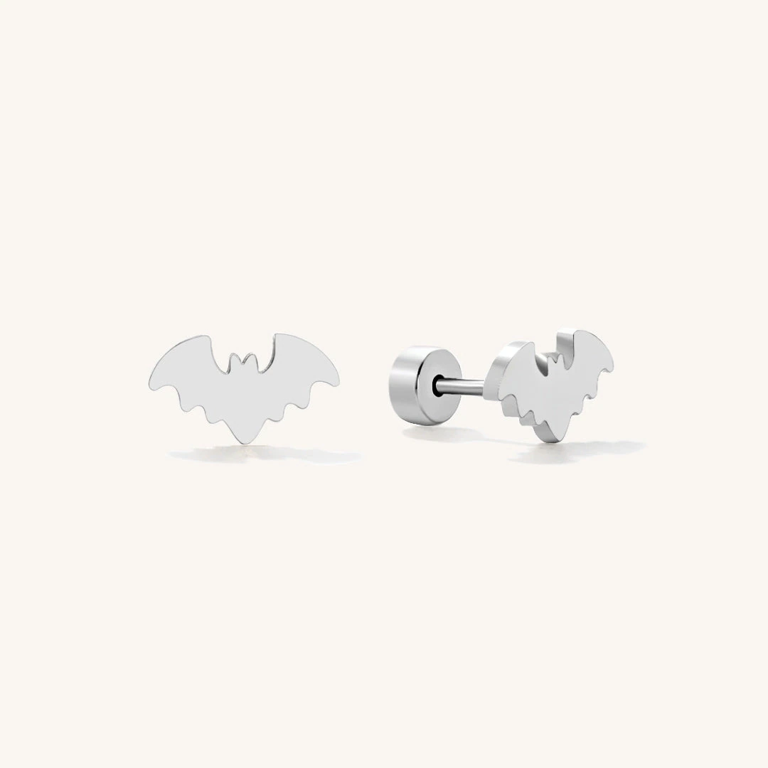 Bat to the Bone Flat Back Earrings