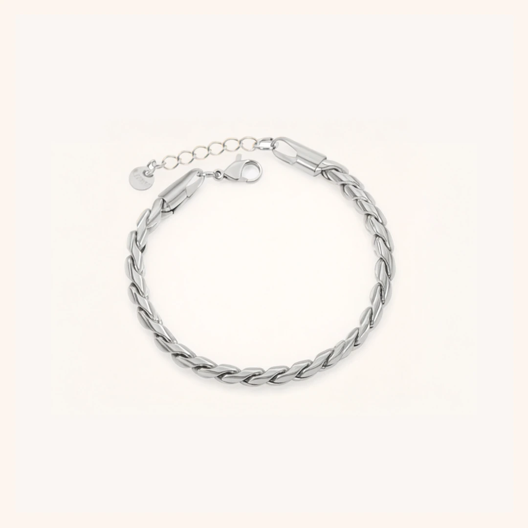 Chunky Twisted Link Bracelet