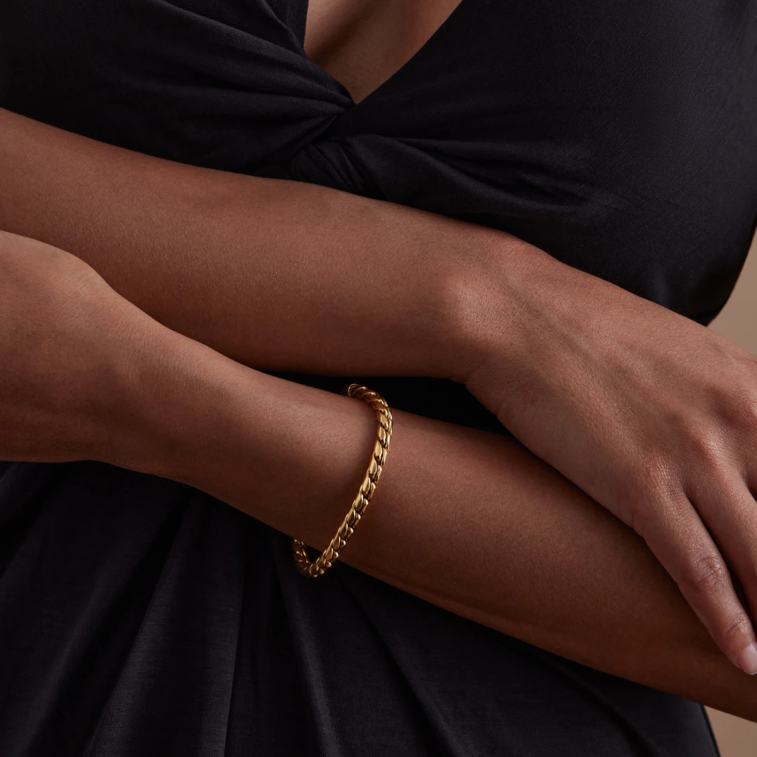 Chunky Twisted Link Bracelet