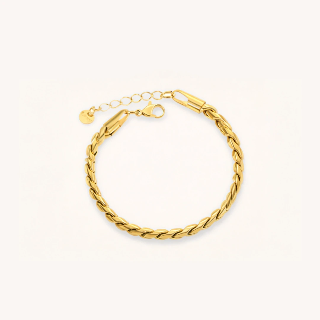 Chunky Twisted Link Bracelet
