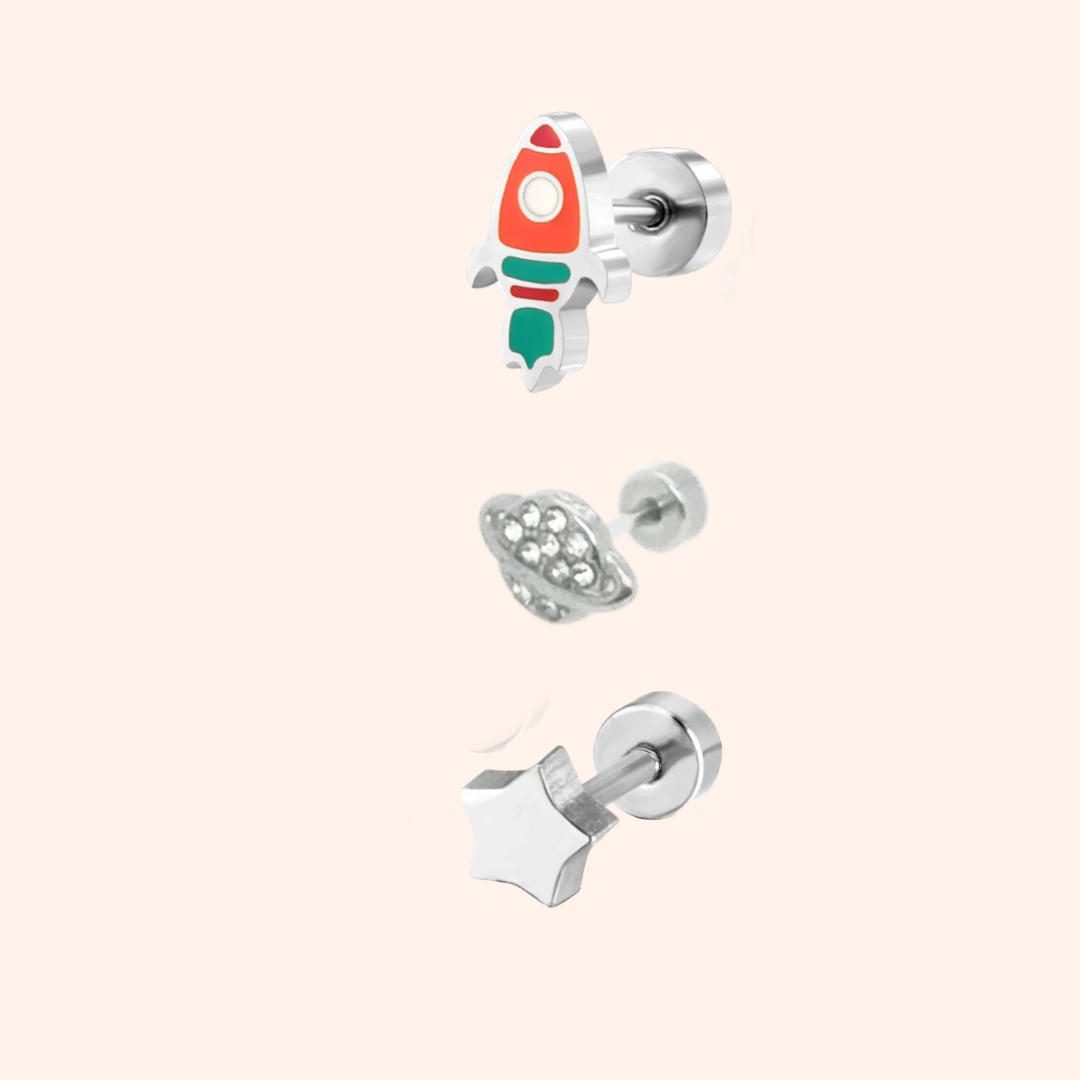 Cosmic Dreams Flat Back Set of 3