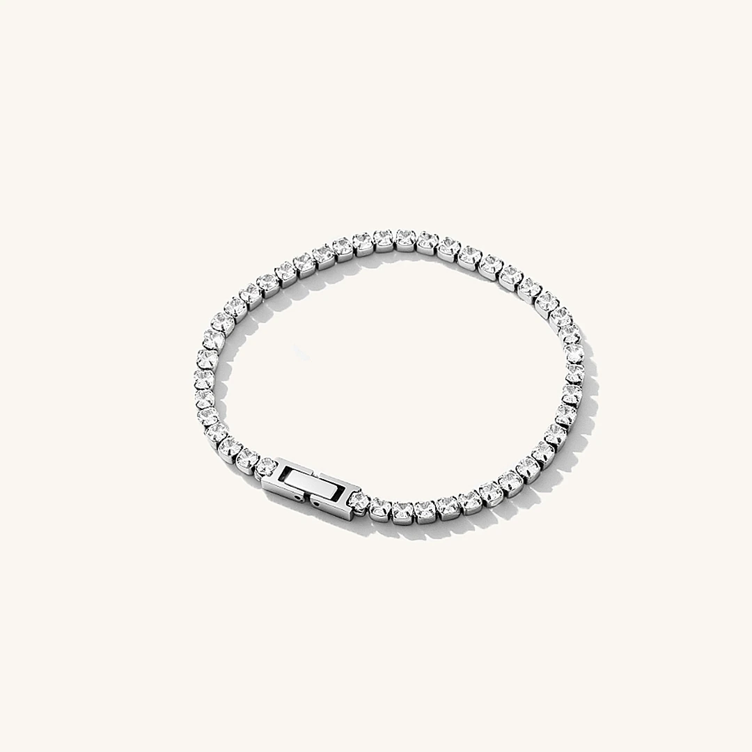 Cubic Zirconia Tennis Bracelet