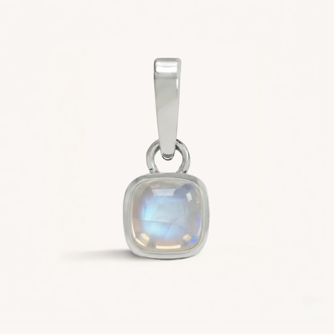 Cushion Birthstone Charm