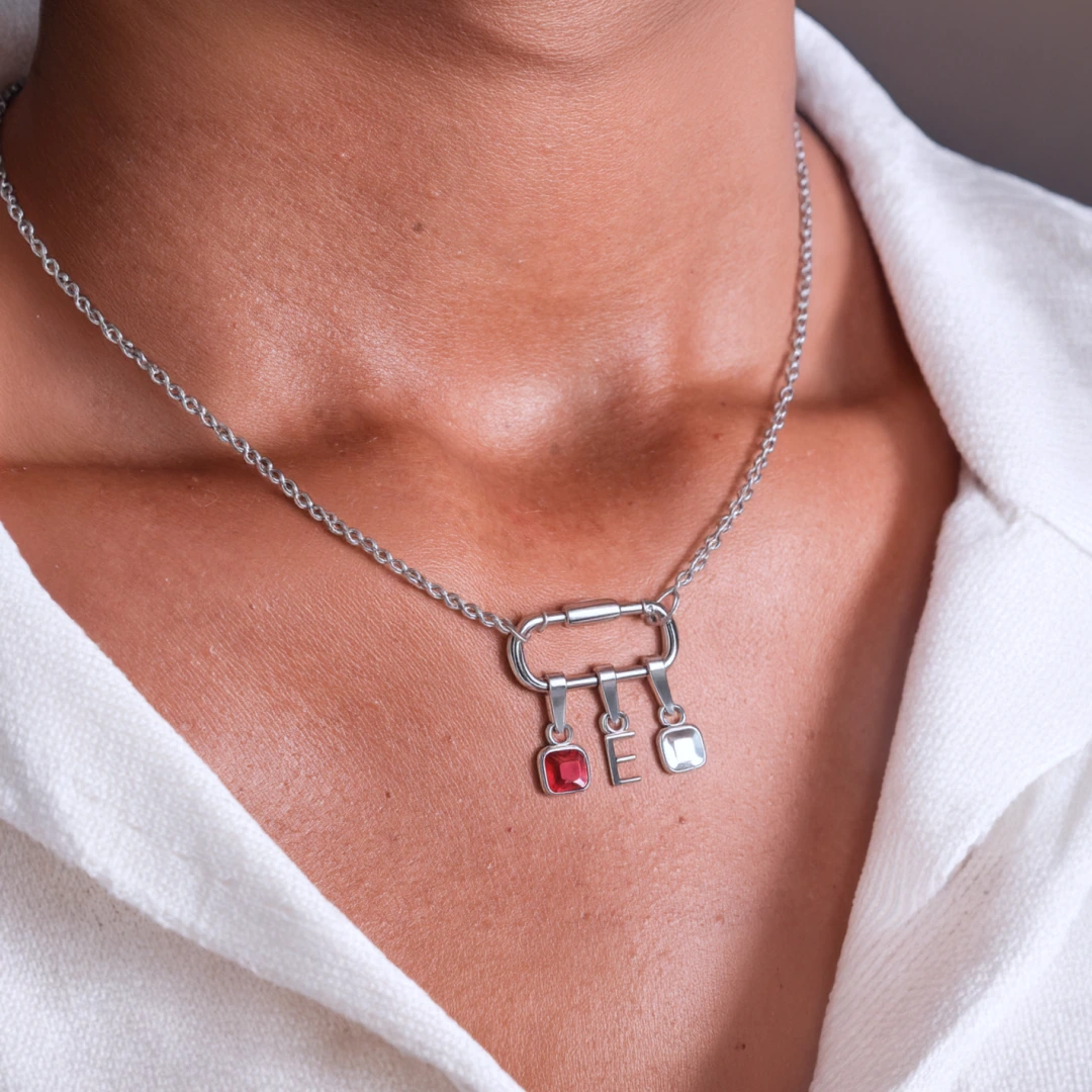 Cushion Birthstone Charm