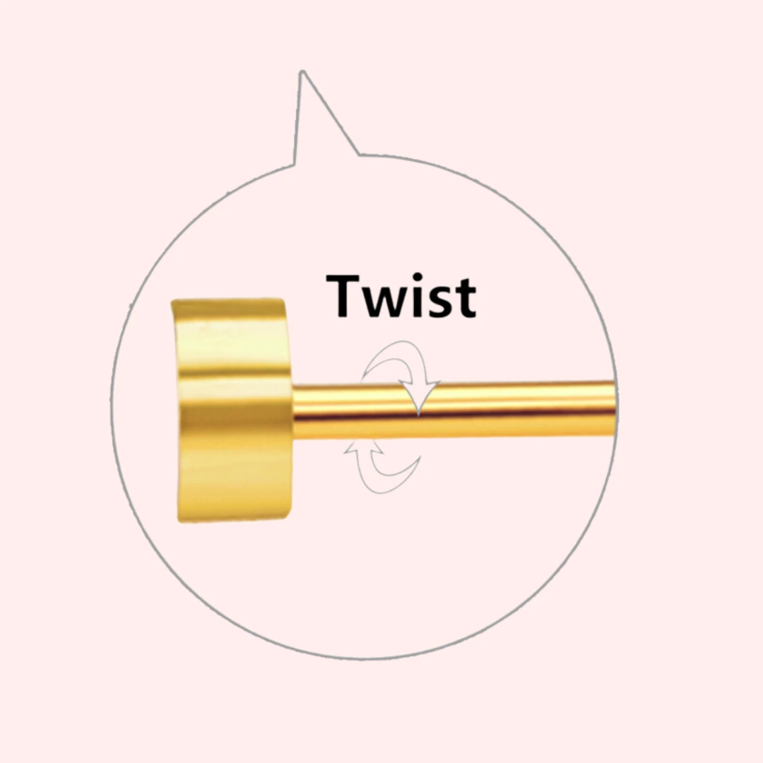 Spare Flat Back Screw-on Earring Backs