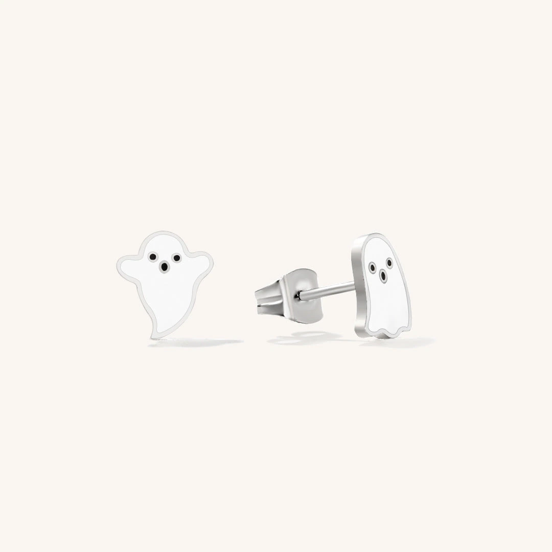Ghost Hypoallergenic Earrings