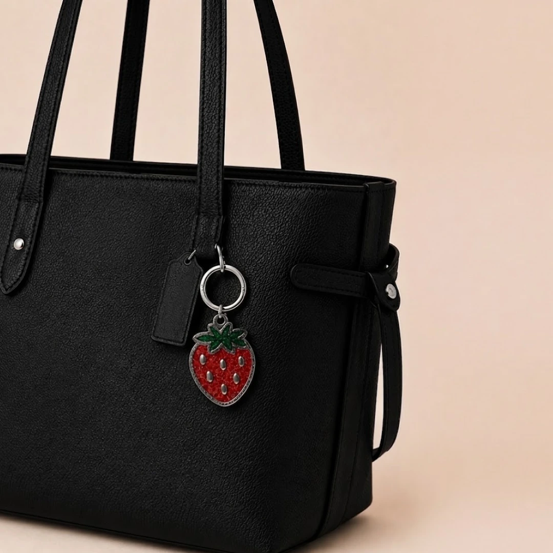 Glitter Bag Charm