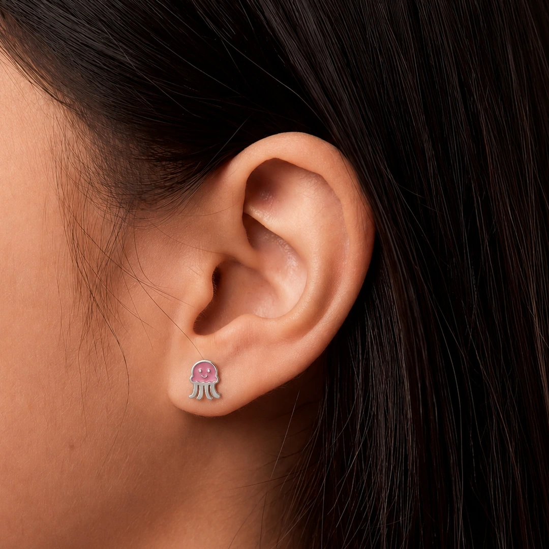 Ocean Duo Flat Back Earrings