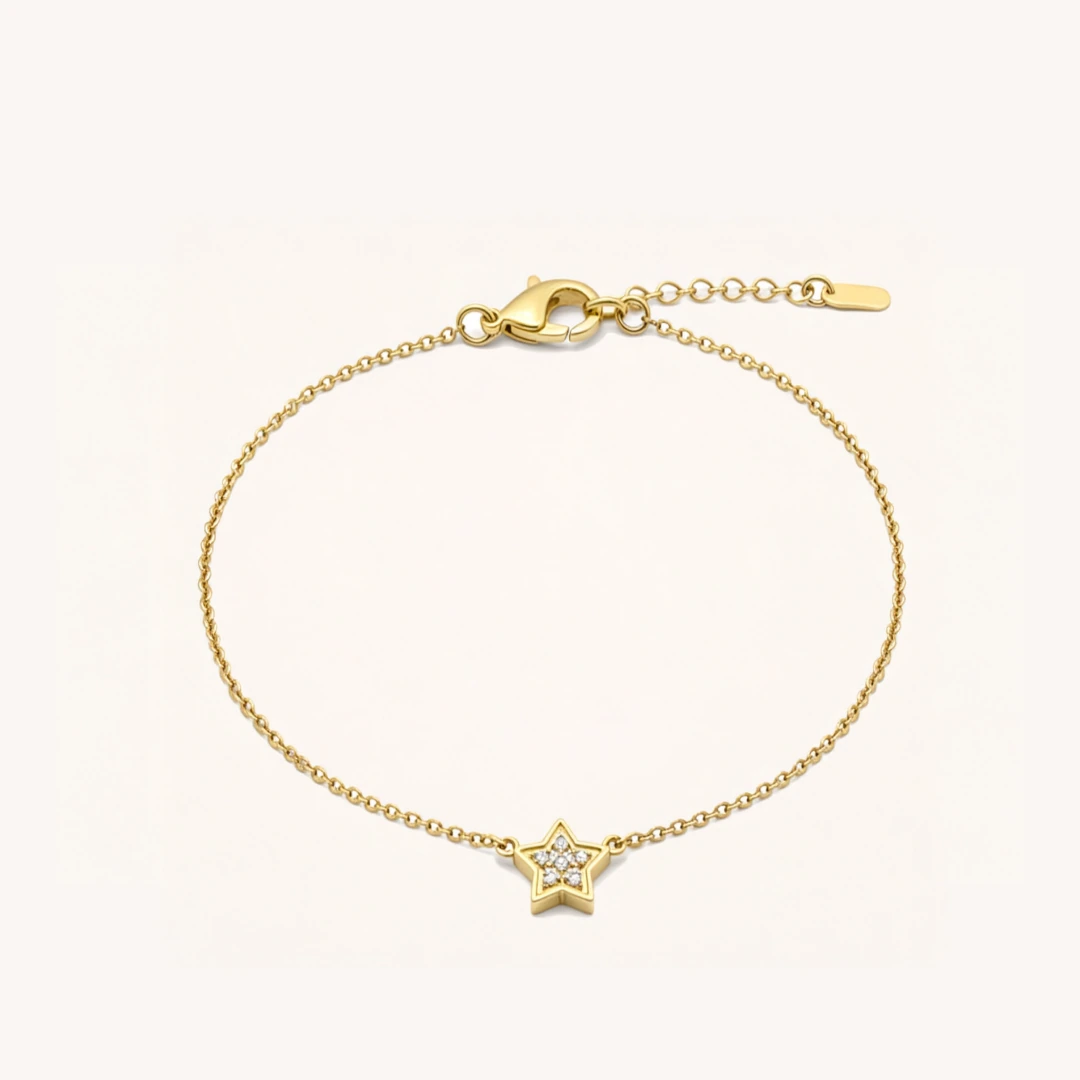Sparkle Star Charm Bracelet