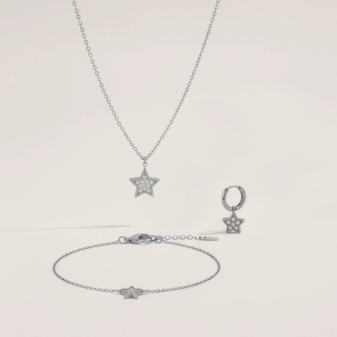 Sparkle Star Set of 3