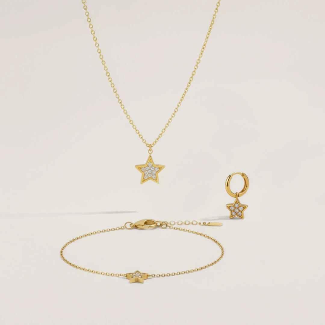 Sparkle Star Set of 3