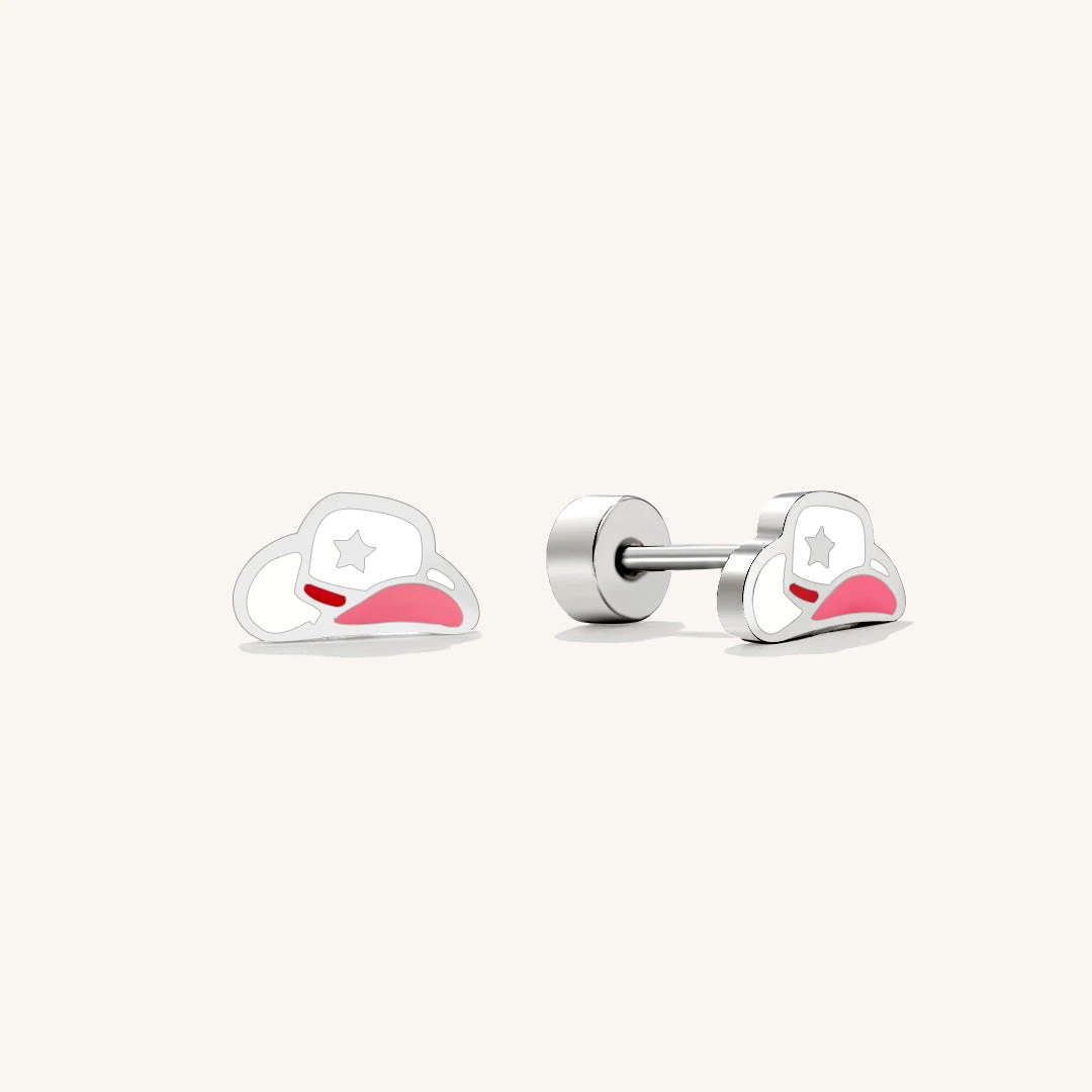 Star-Girl Flat Back Earrings