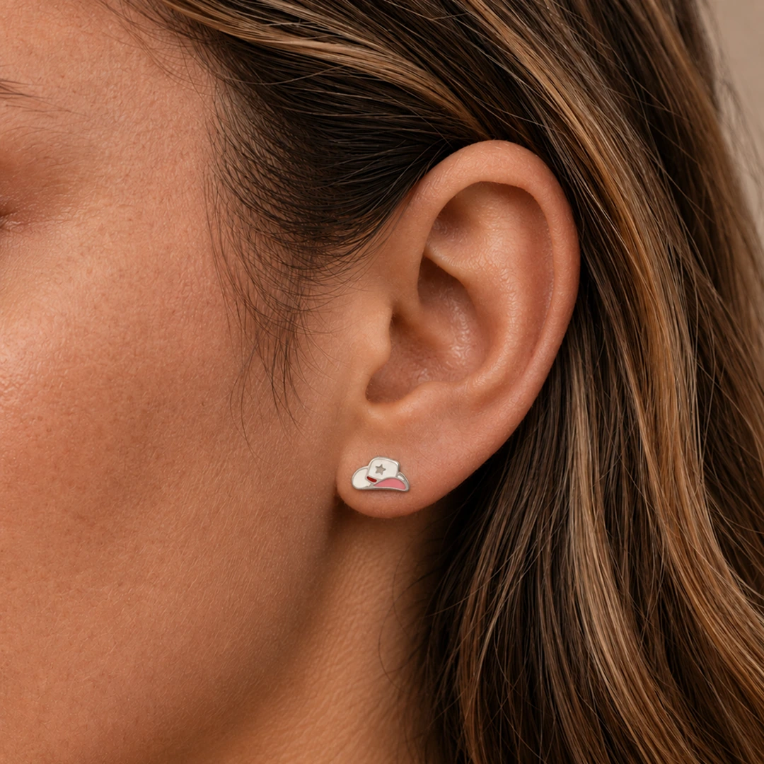 Star-Girl Flat Back Earrings