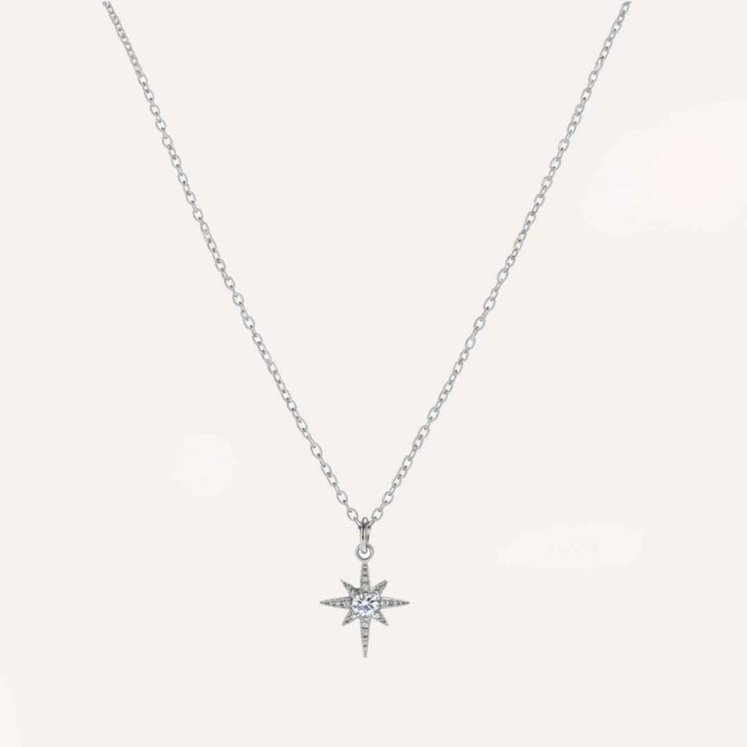 Starburst Charm Necklace