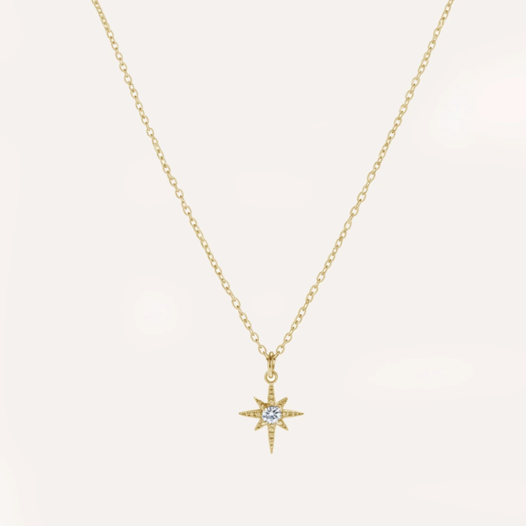Starburst Charm Necklace