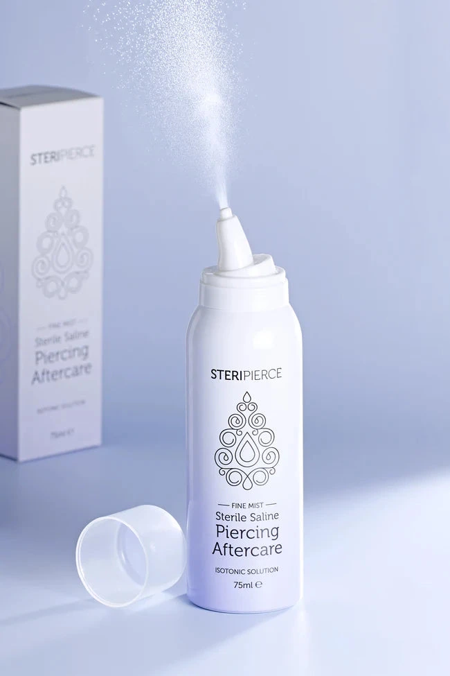 Sterile Saline Piercing Aftercare - 75ml