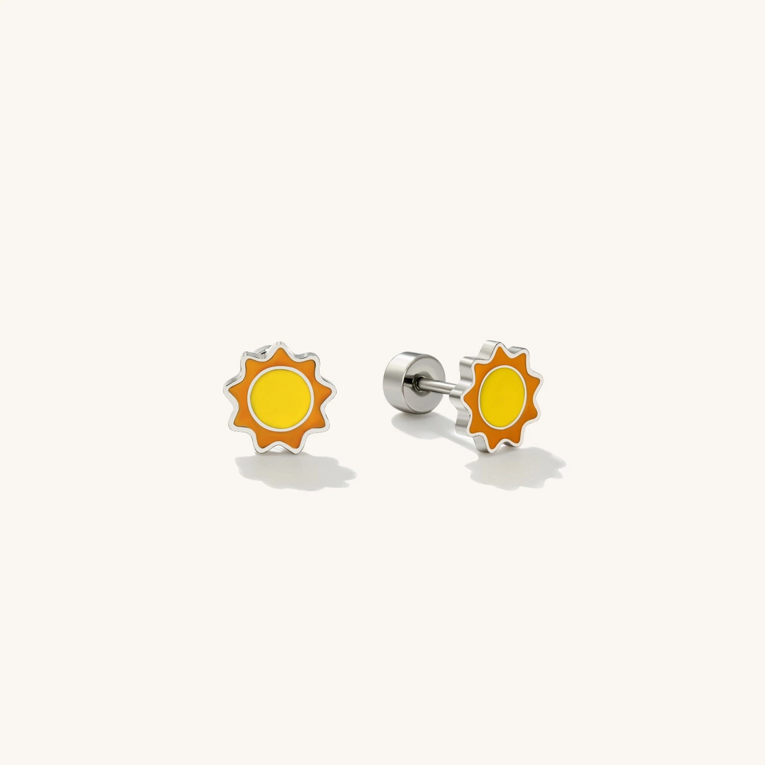 Sunshine Flat Back Earrings
