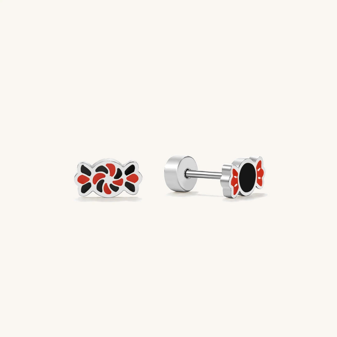 Trick or Treat Sweet Flat Back Earrings