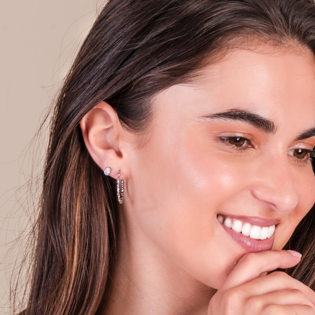 Twisted Hoop Earrings