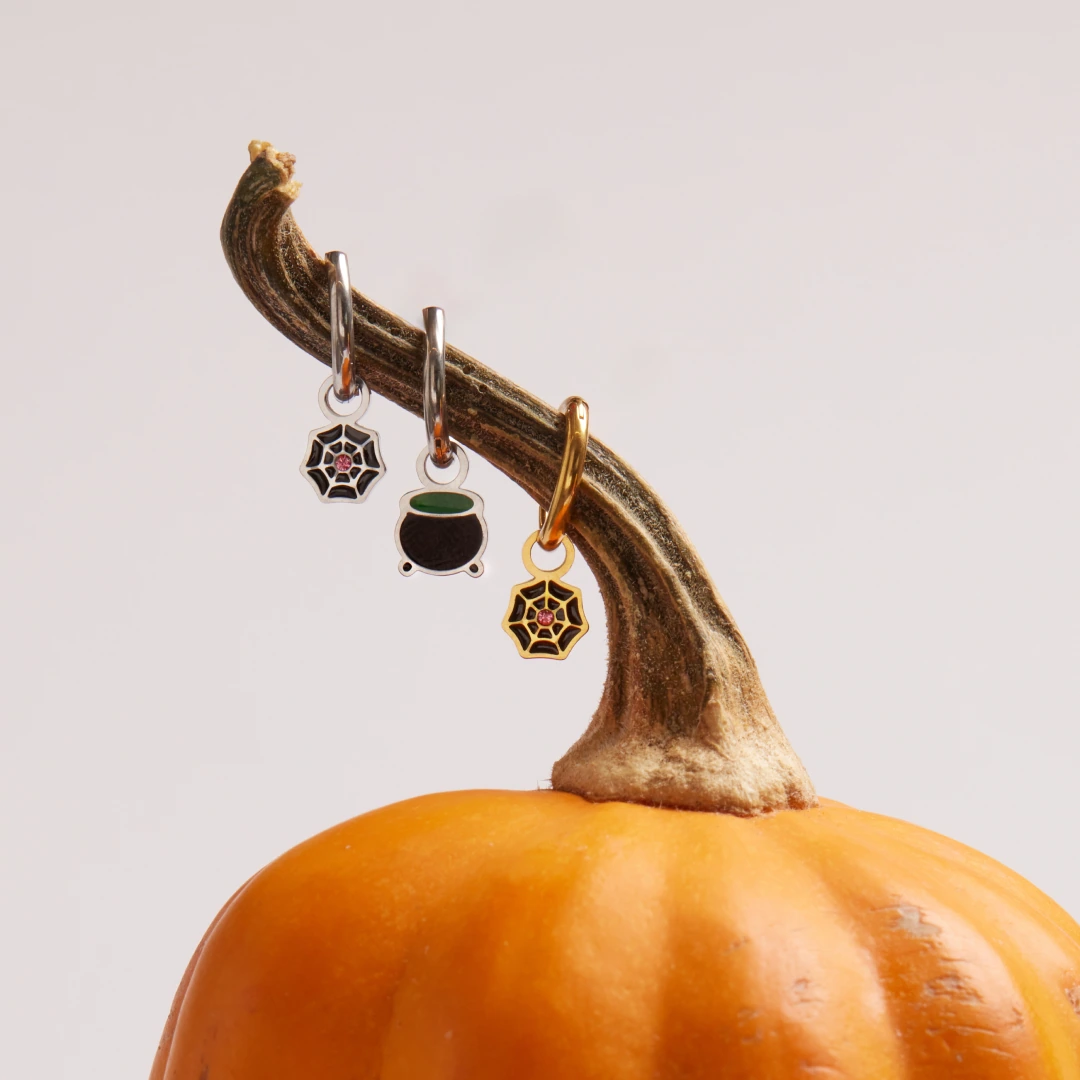 Witch's Potion Hoop Earrings