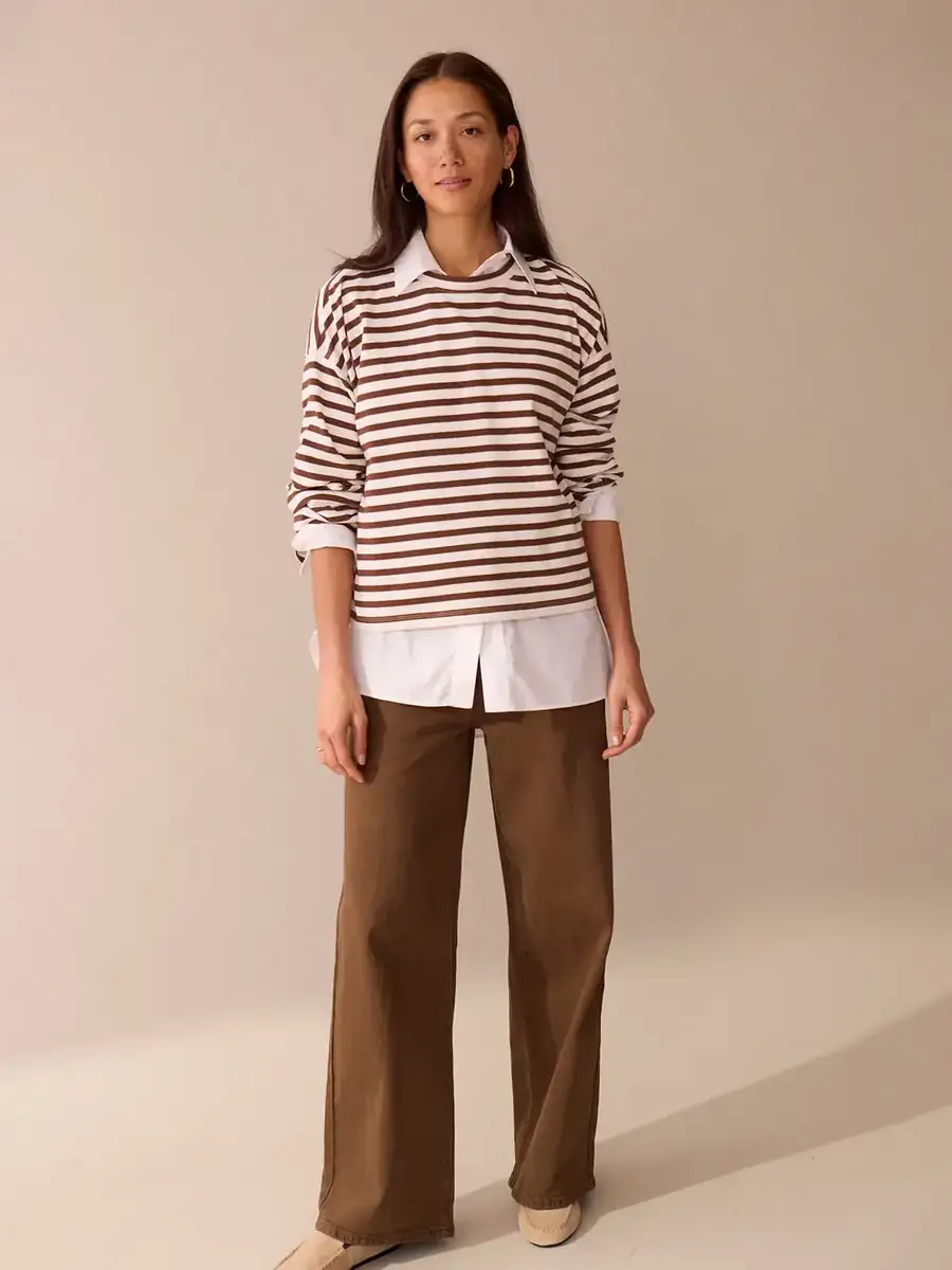 Jean Striped Tee