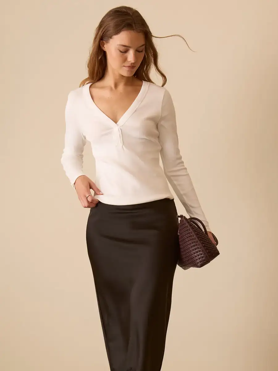 Long Sleeve Carter Top