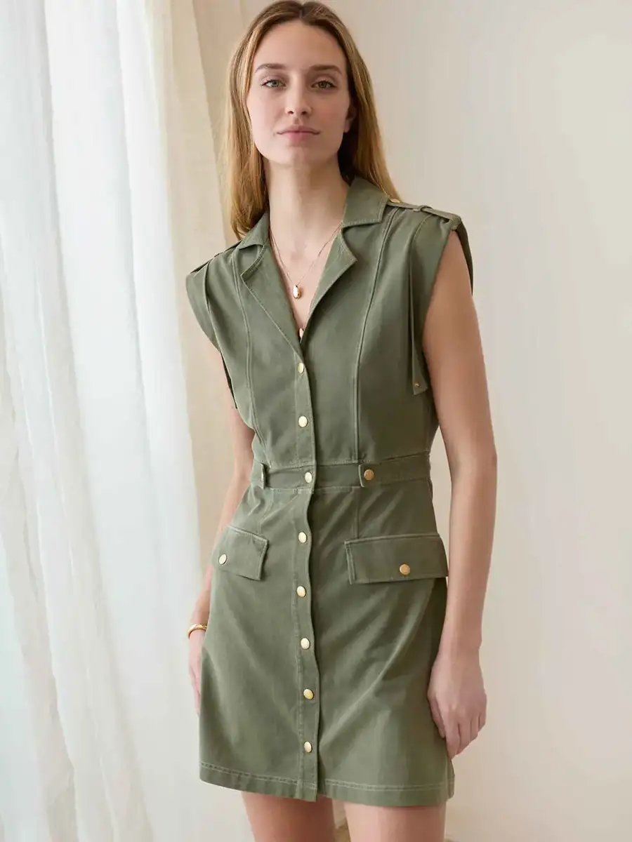 Washed Beck Dress