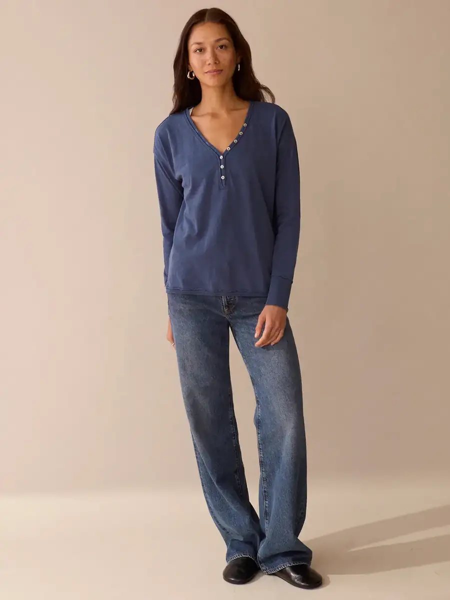 Washed Madison Henley